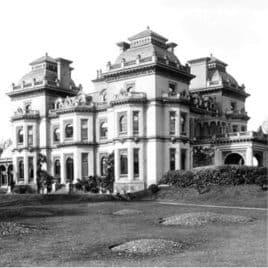Black and white image of Hedsor House in 1868